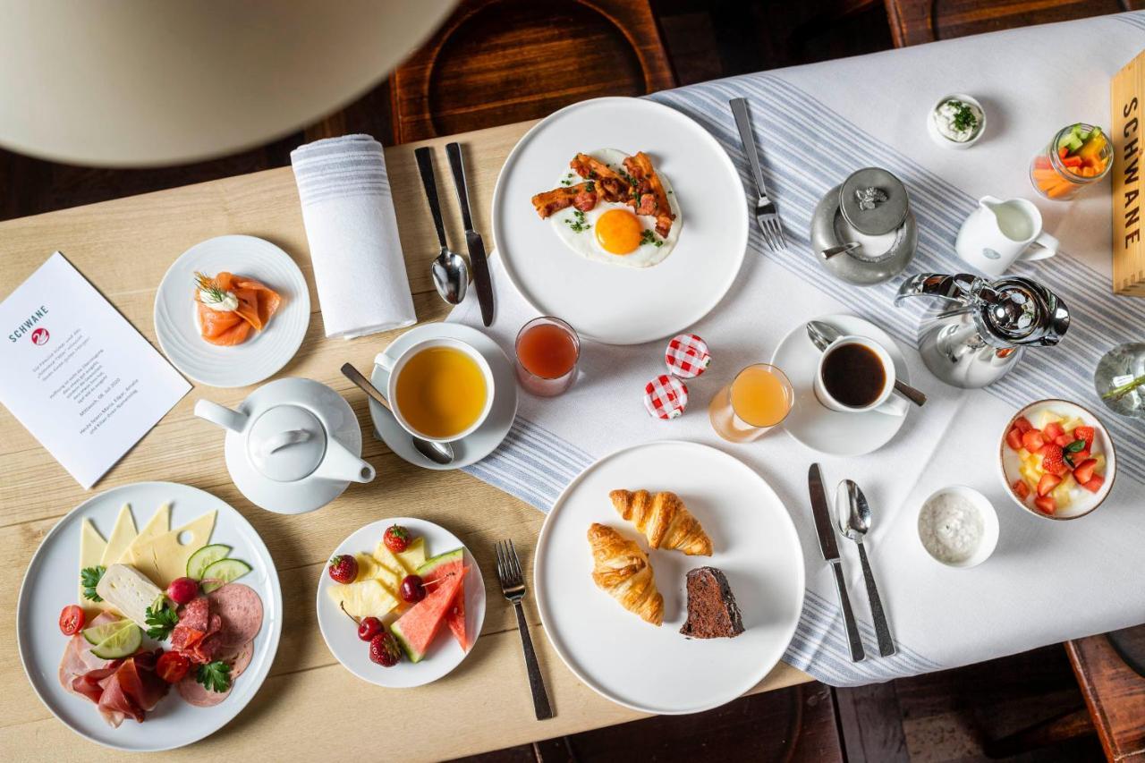 Romantik Hotel Zur Schwane フォルカッハ エクステリア 写真